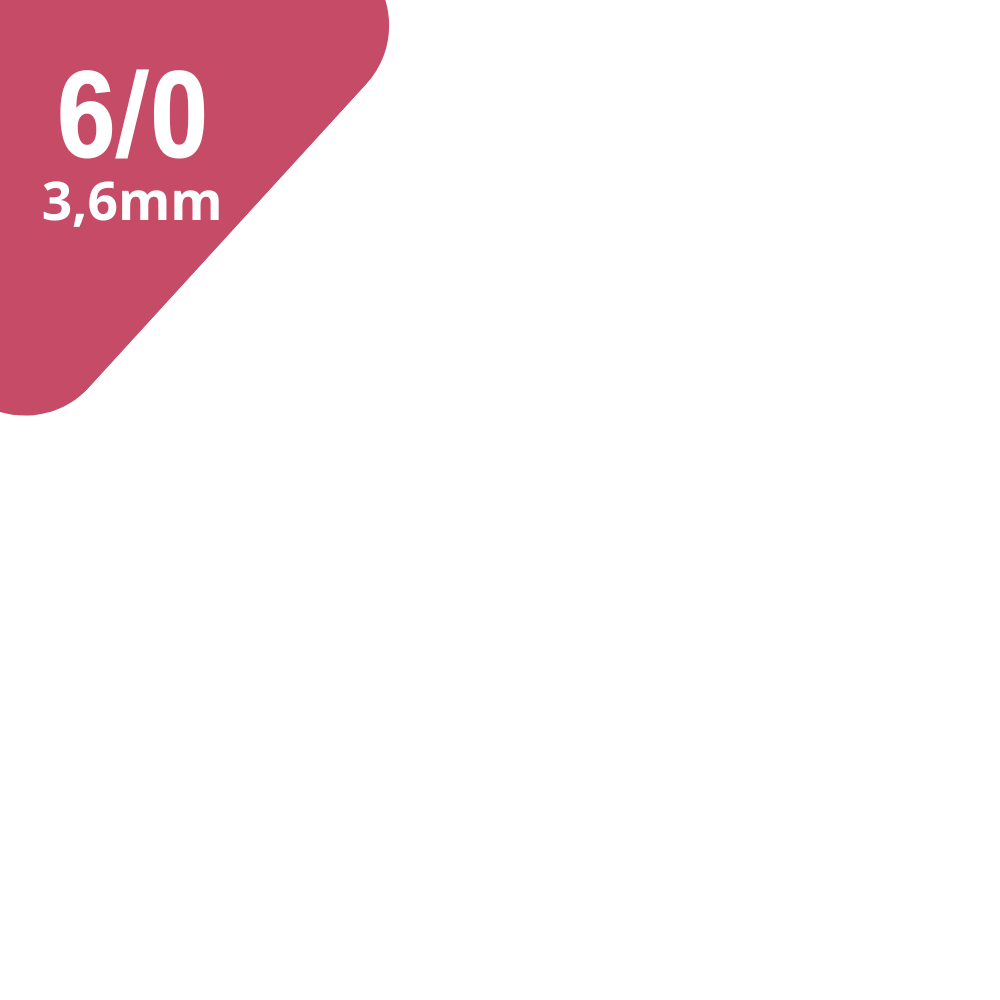 6/0 - 3.6mm